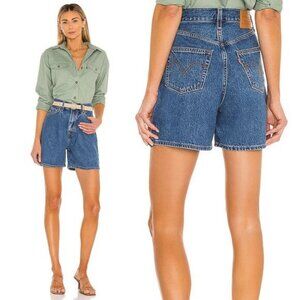 LEVI'S Premium Pleated Ribcage Short Size 25 Now And Then Short